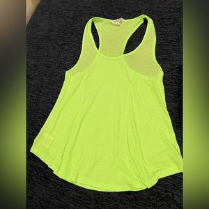 Neon green tank
